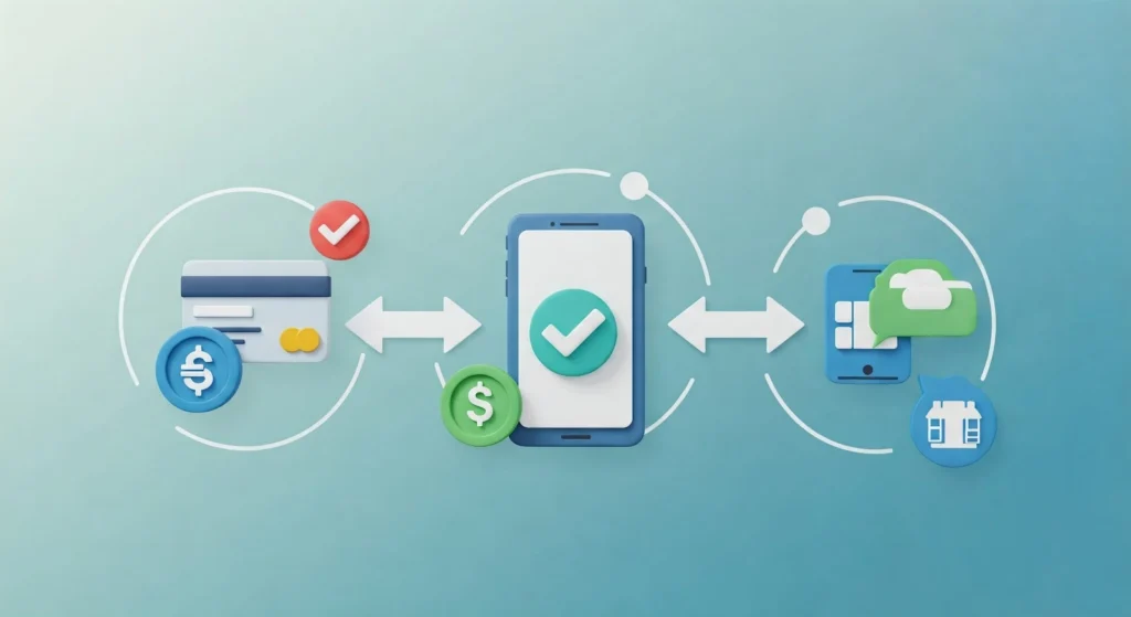 Illustration of online transactions for highway use tax payment